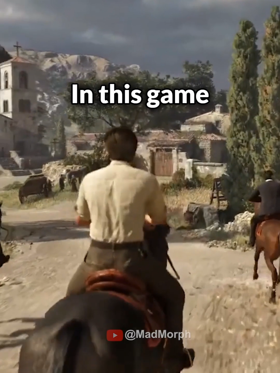 Did you know? Anyway horse riding makes every game better, am I wrong? New Mafia game trailer but did you know this is not an open world game like Grand Theft Auto or Red Dead Redemption? #WhatToPlay #GamingOnTikTok #madmorph gaming recommendations, best new games to play, reviews 
