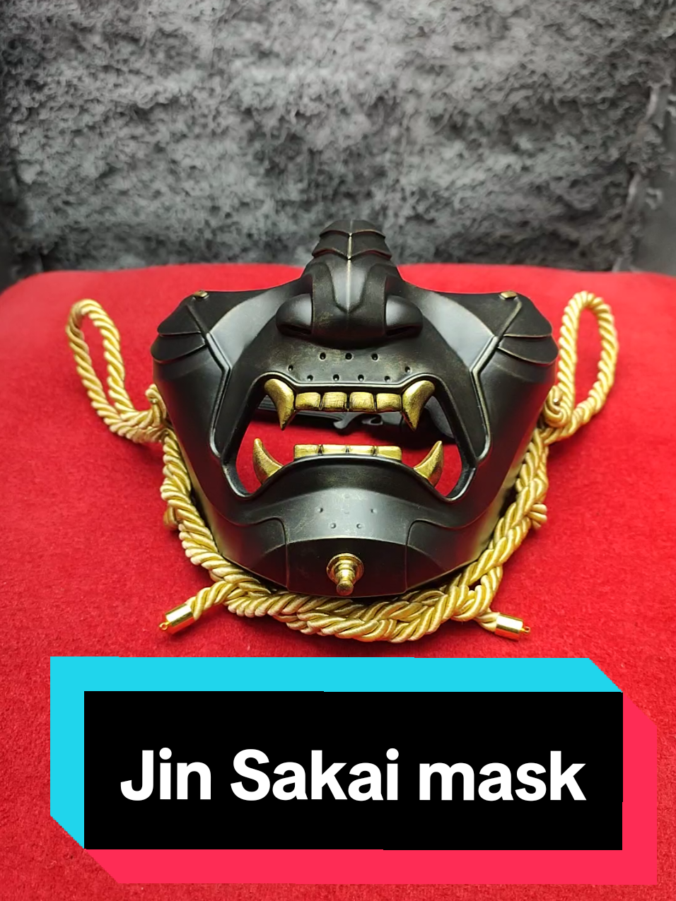 Ghost of Tsushima Jin Sakai mask #japan #samurai #ghostoftsushima #cosplay #mask 
