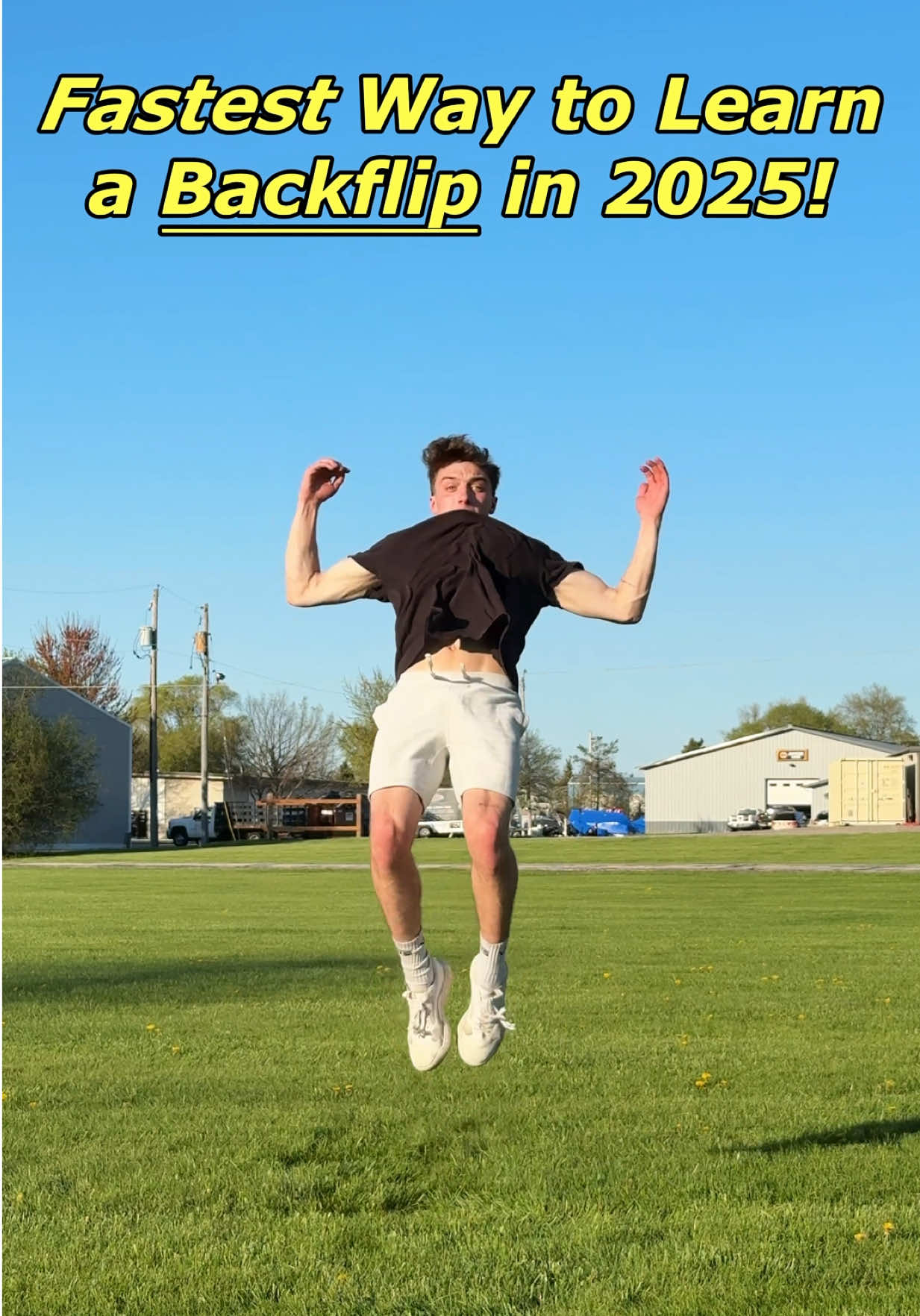 fastest way to backflip in 2025!!  #flip #tutorial #easy #backflip #beginner #parkour 