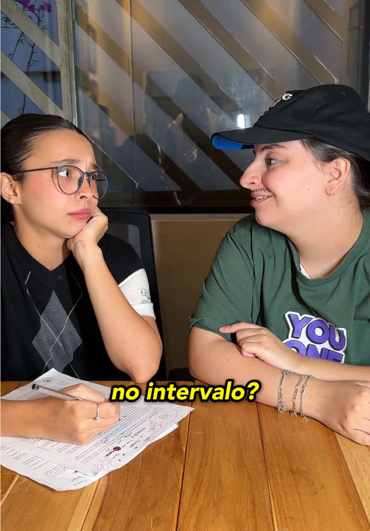 POV: o Biel se apaixonou pela nerd 🤓 #humor #amigas  