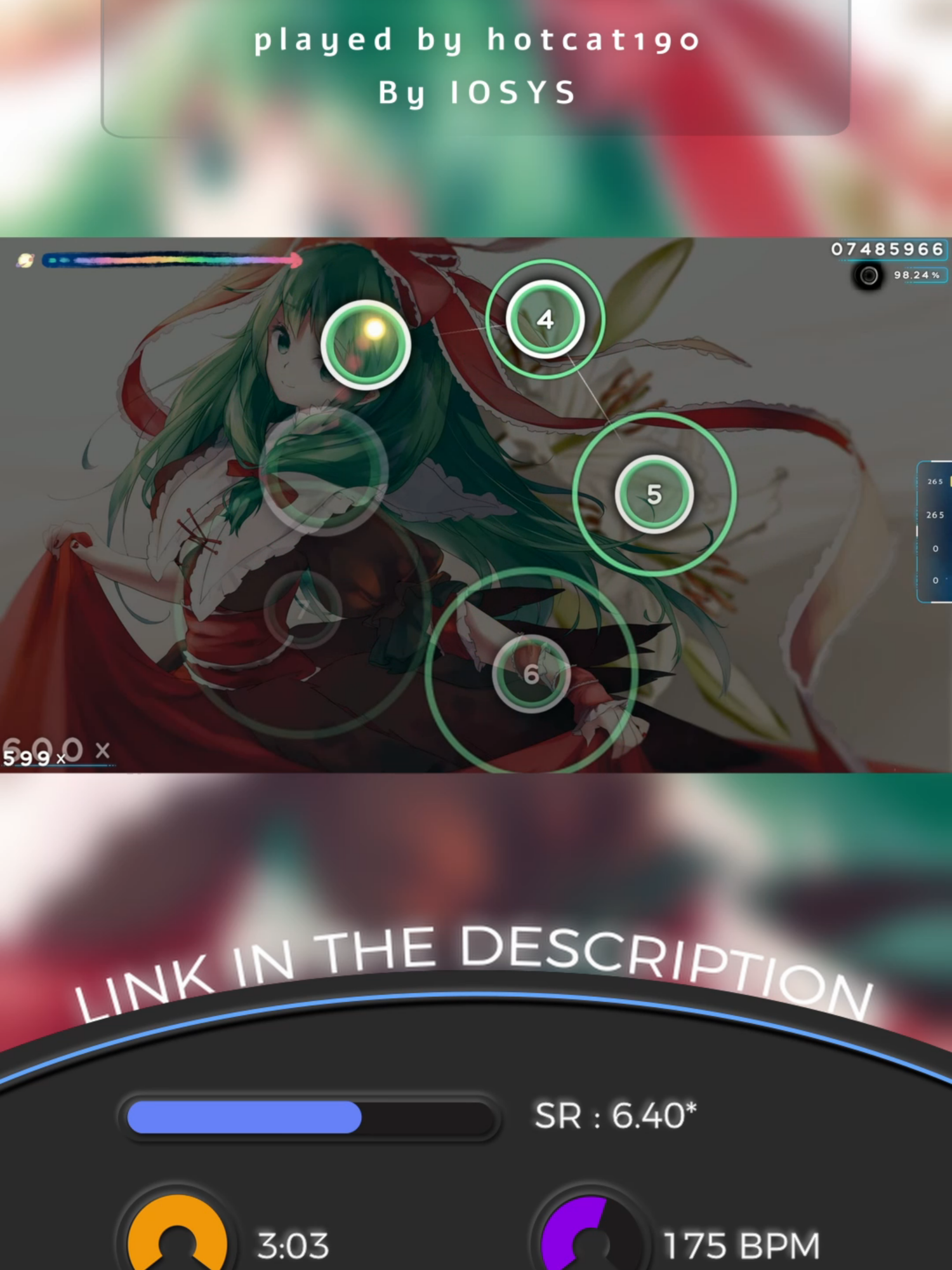 Hinarin no Yakui Kankei (Edit ver.) | https://osu.ppy.sh/b/4376532 | all the maps are in my bio | #osu #osugame #fyp #viral osu godmode, osu hardest level, osu best map