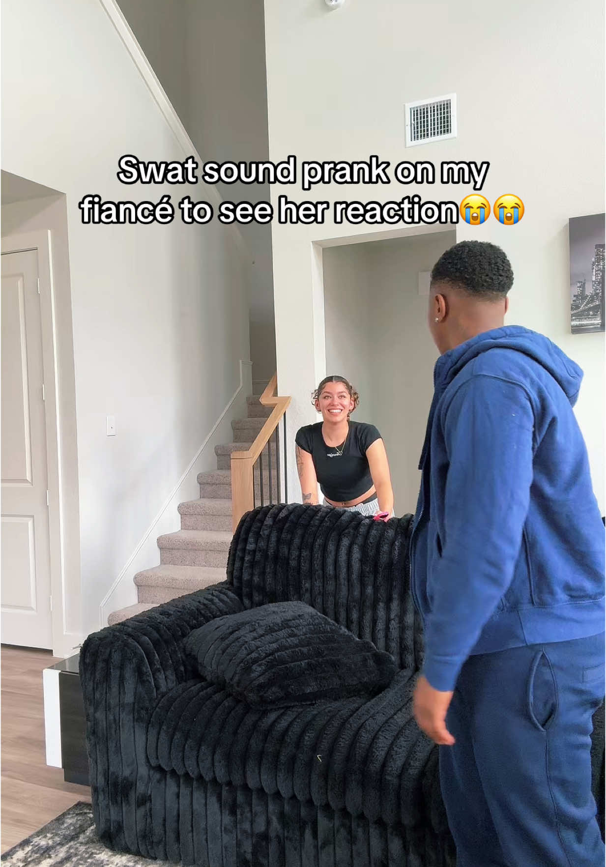 She didn’t like that much😭 #fyp #viral #relatable #prank #lmaoo 