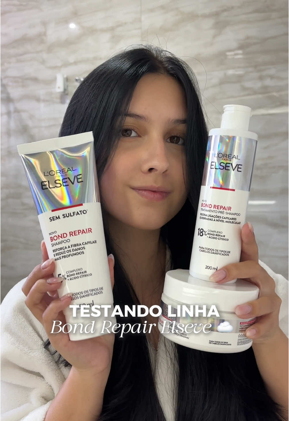Sim, a Elseve lançou mais um linha e eu comprei para gente testar 🤍🧴  Lembrando: antes de comprar, da uma pesquisada se encaixa nos requisitos para o seu cabelo #cuidadoscomocabelo #elseve conteúdo orgânico 