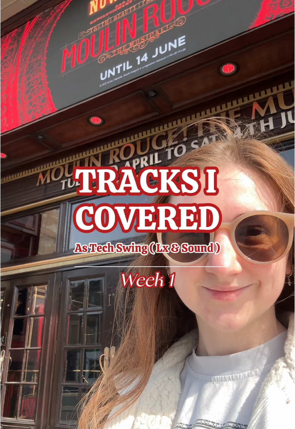 Week 1 tracks I covered as tech swing on Moulin Rouge the Musical at Edinburgh playhouse.  #technicaltheatre #backstage #techtheatre 