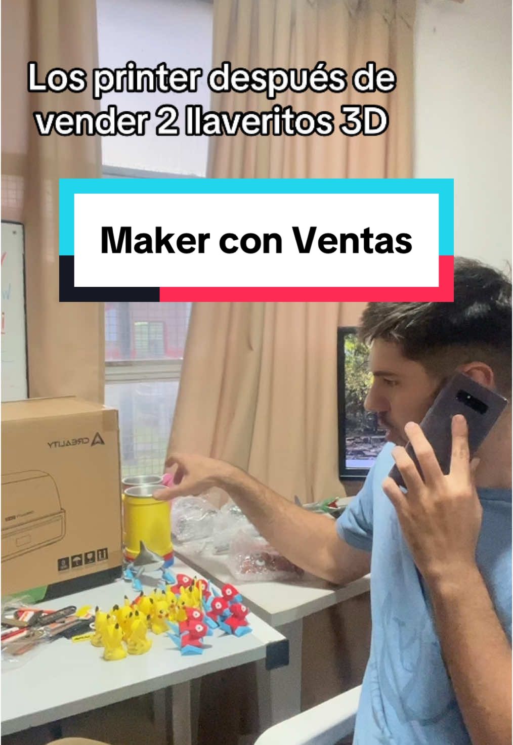Situación promedio de printers con algunas ventas 😅😅 #3dprint #3dprinted #stampa3d #vibes #impresion3d