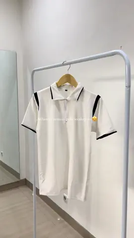 Credo polo shirt🤩🔥 #credo #poloshirt #austin #knit #fyp #belilokal #outfit 