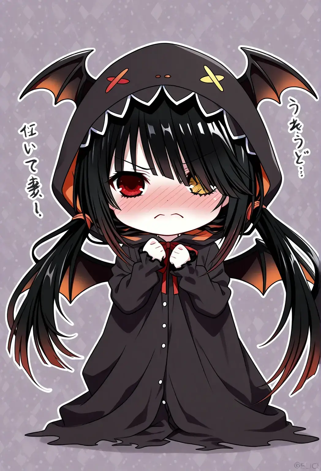 Tokisaki Kurumi nih ✨ jgn liat yang terakhir 🗿🤣 #tokisakikurumi #El×wp #AnimeArt #chibiart #datealiveseason5 #perfectgirl #lewatberanda #foryoupage❤️❤️ #fypシ゚ 