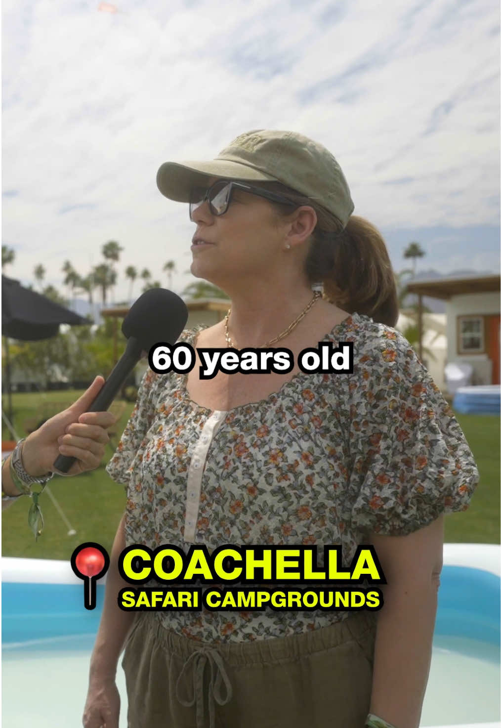 Talking to VIPs at Coachella! Full video on my YouTube channel :) #coachella #luxury #interview 