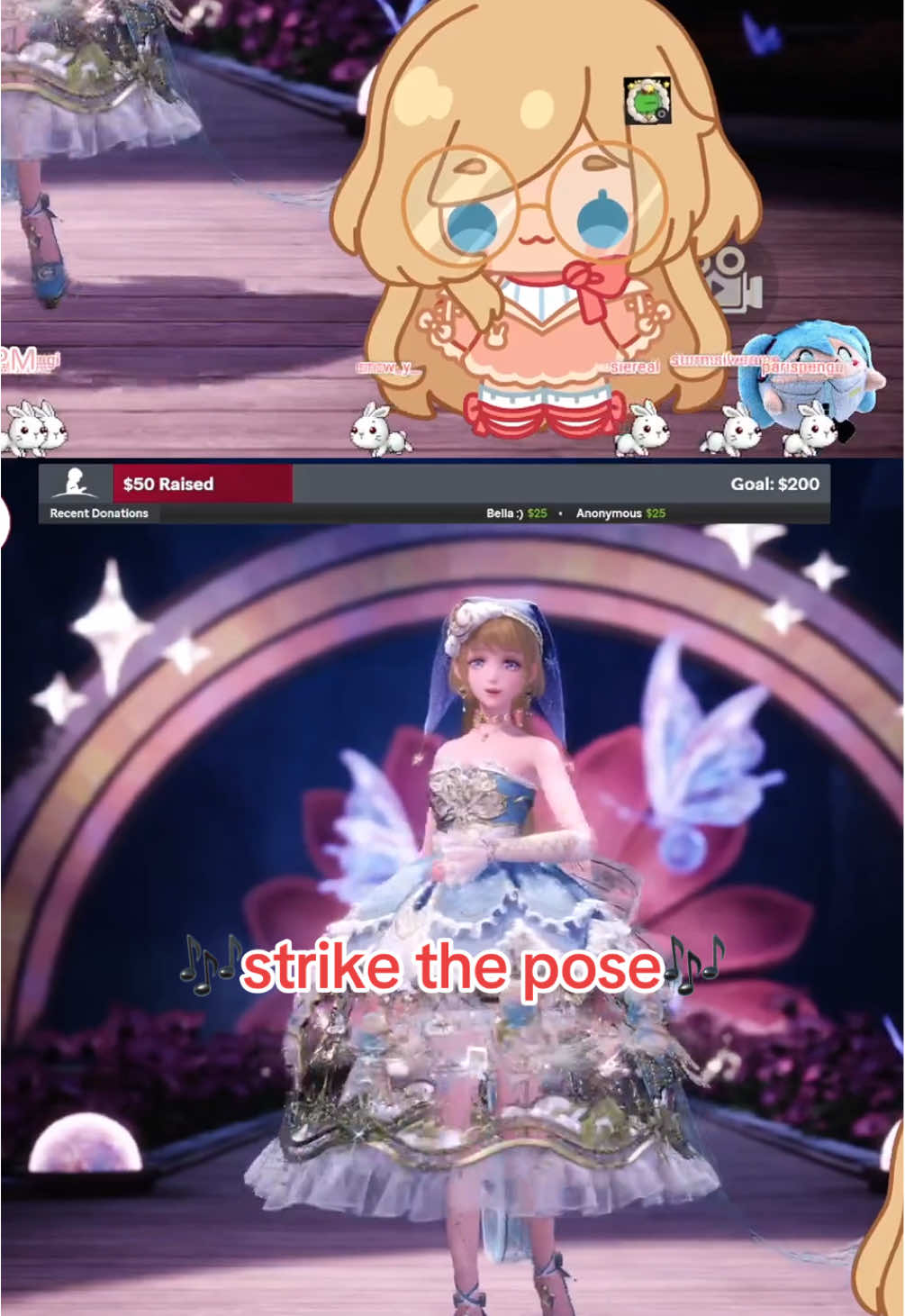 Strike the pose🎶💃🏼 #vtuber #infinitynikki 