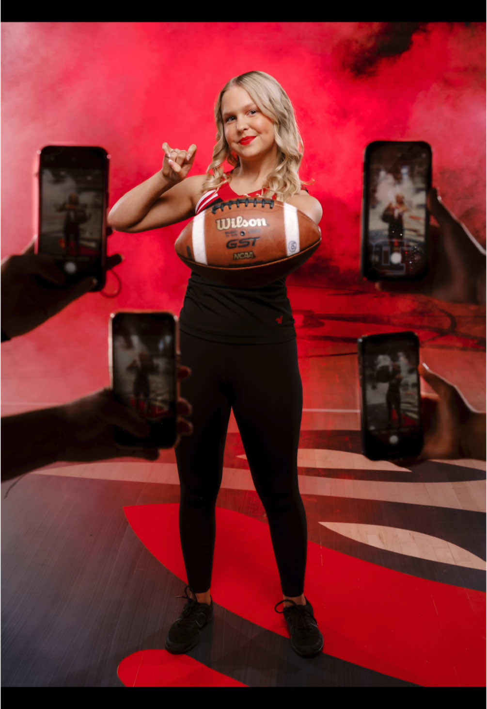 All the phones & photos!  White Hall Dance media day!   #danceteam #offcameraflash 