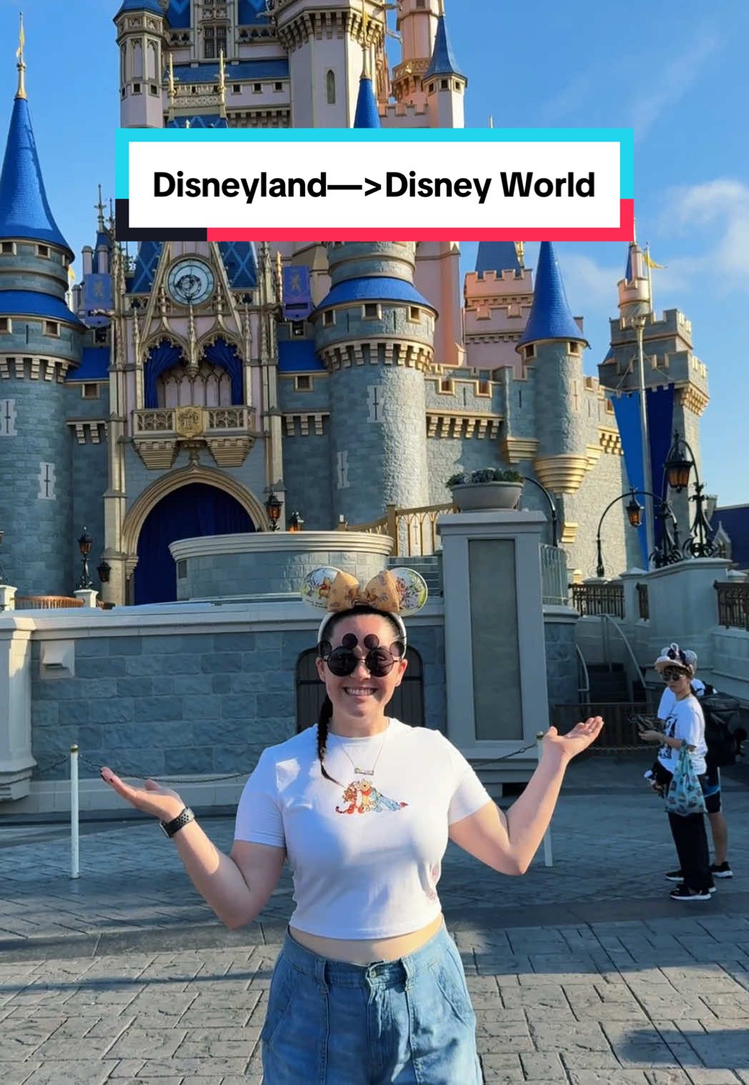 Disneyland to Walt Disney World!! I made it to the magic kingdom!!! So so crazy to be here and such a refreshing experience. It’s been a blast! #disney #disneyparks #wdw #disneyworld #waltdisneyworld #magickingdom #cinderellacastle #disneyshopping #disneymerchandise #disneymerch #disneytiktok #disneyfyp #fyp @Disney Parks 