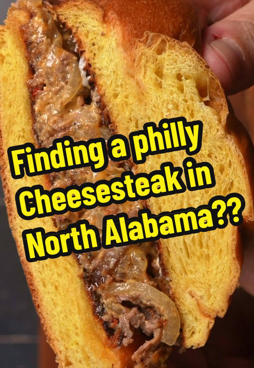 Help!! Somebody has to know where to find a good Philly cheesesteak in North Alabama.  if you have any tips, please let me know. And Jersey Mike’s does not count.!!! ##northalabama##phillycheesesteak##steaksandwich
