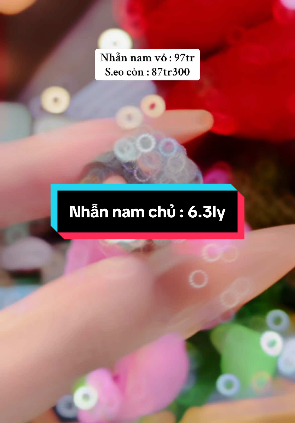Mẫu nhẫn nam lên chủ 6.3ly, thiết kế sang trọng - đẳng cấp #thanhtrungdiamond #longngocluxury #nhẫnnam #nhẫnnamkimcuong #trangsucnam 