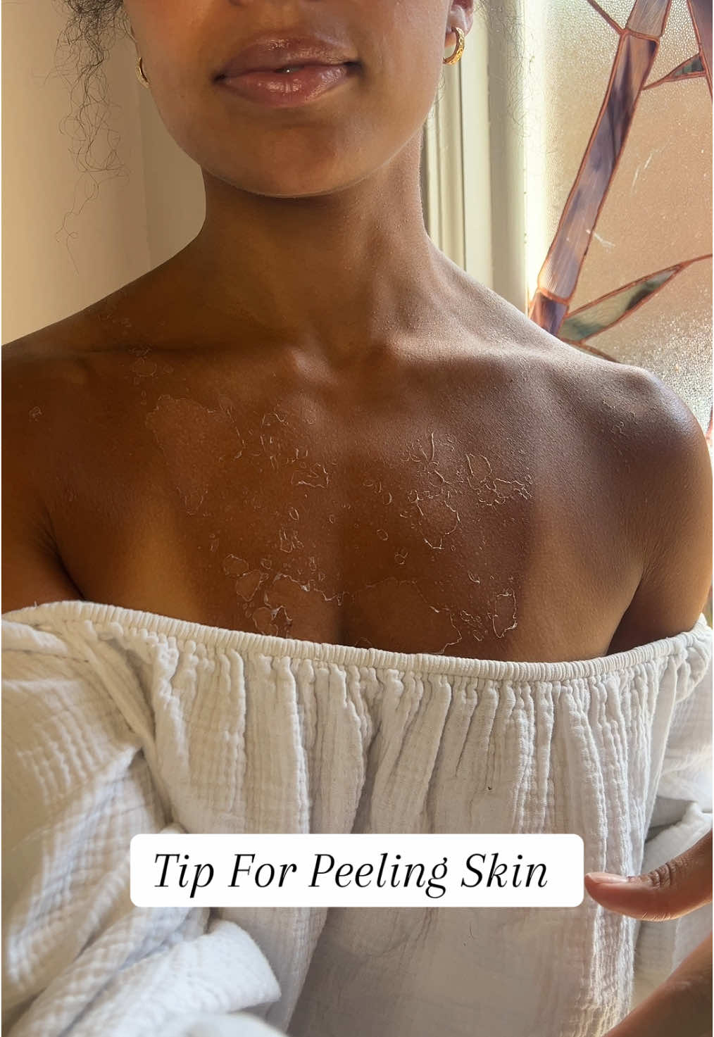 Open to other suggestions 🤓 #BeKind #SunTan #tan #peeling #skincare #fypシ #fyp 