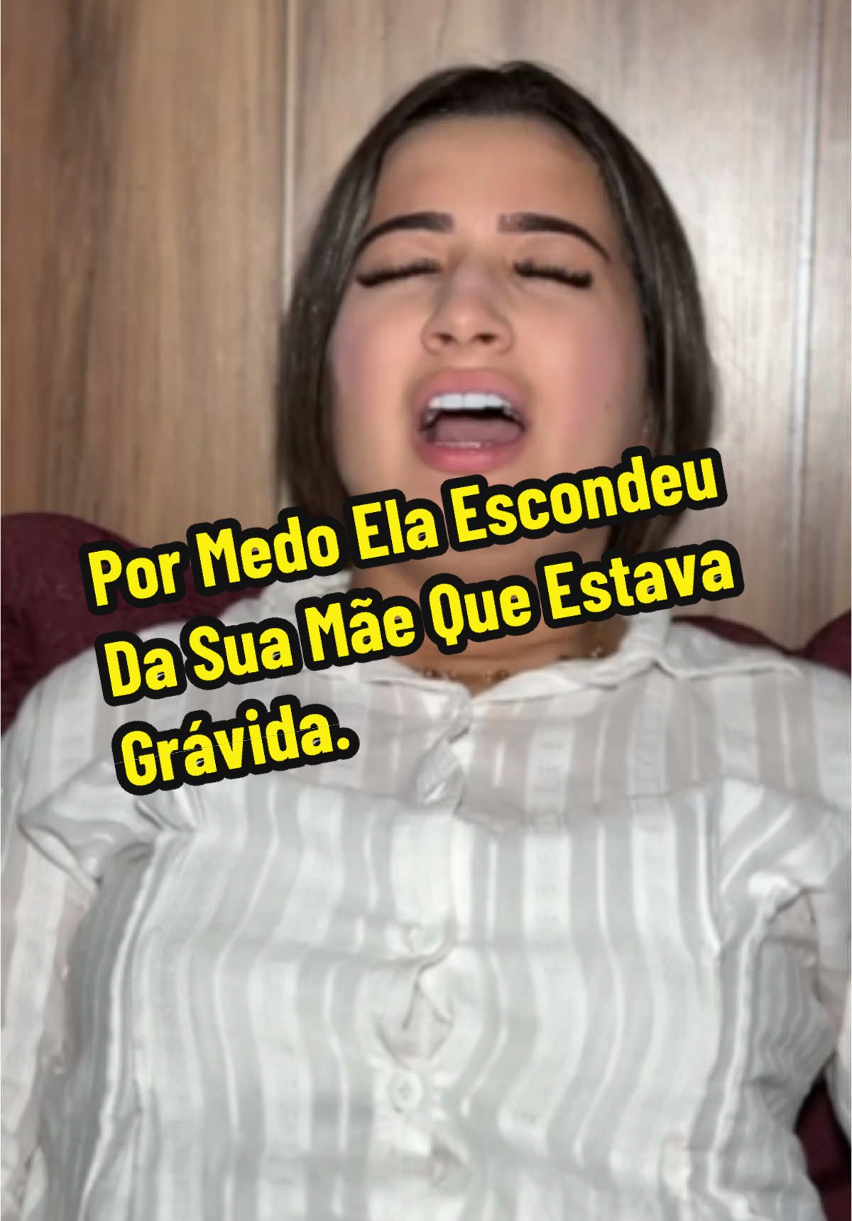 Por Medo Ela Escondeu Da Sua Mãe Que Estava Grávida. #novelinha #viral 