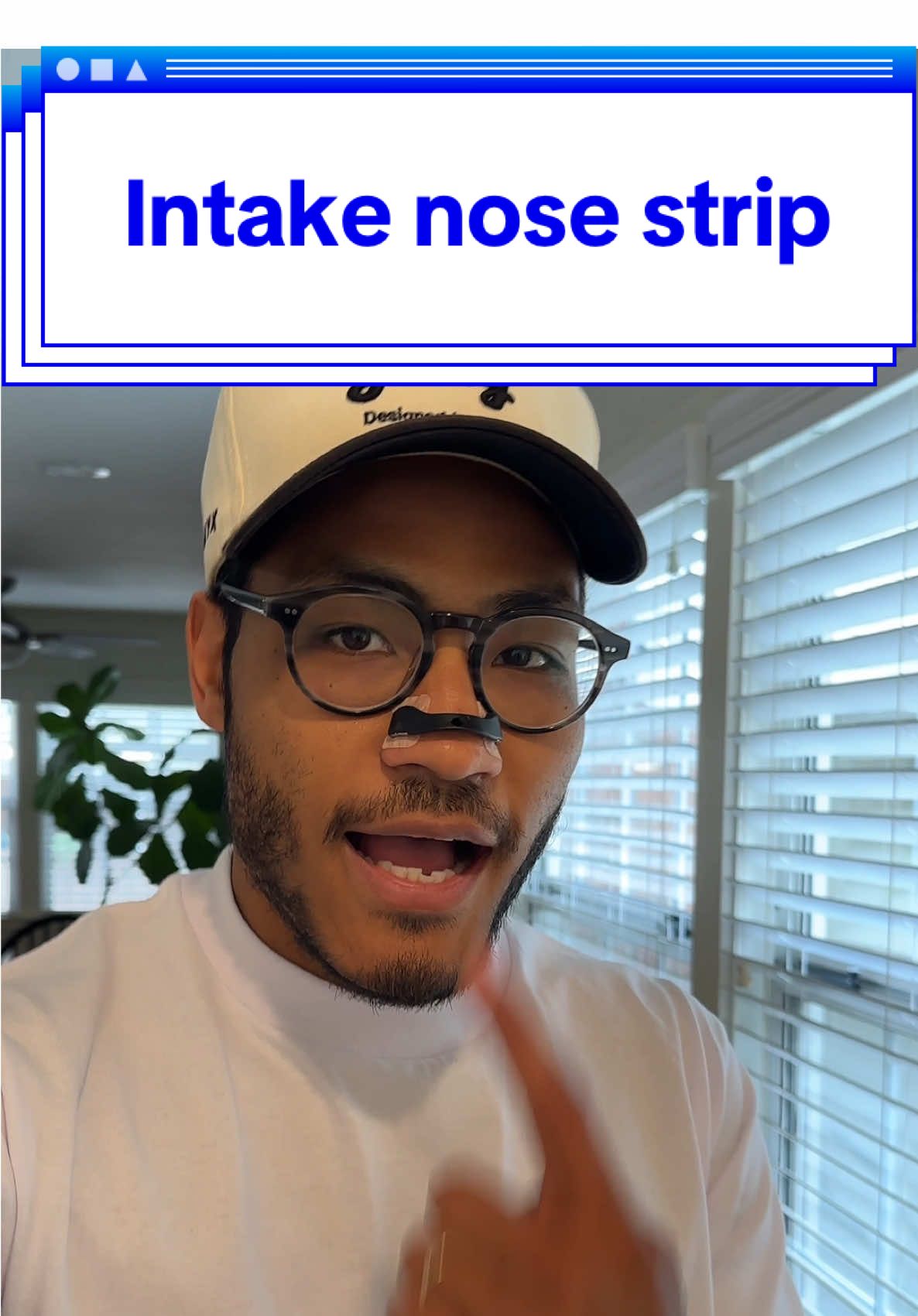 This nose strip helps you breathe better ##nosestrip##nosestrips##intake##intakebreathing#m#magneticnasalbandsn#nasalstripsn#nasalstrip