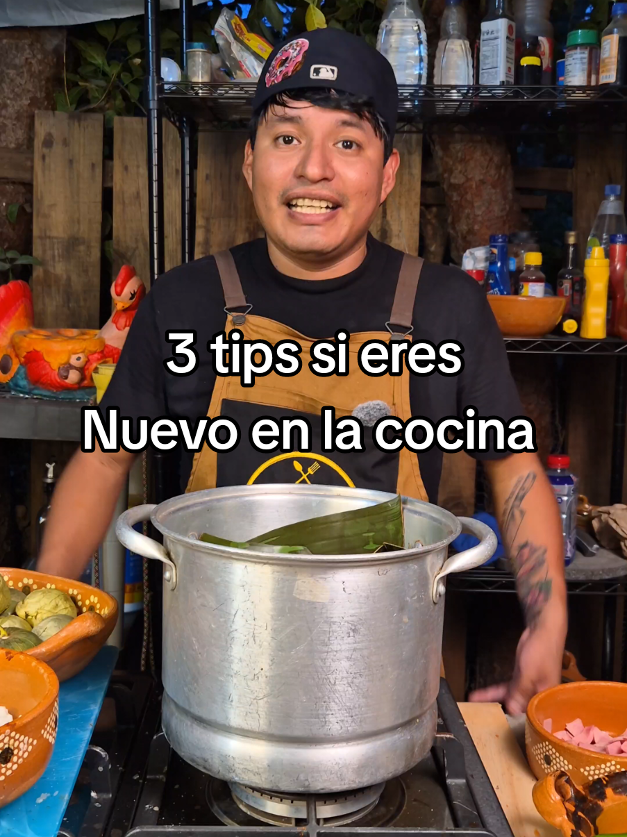¡3 tips si estas empezando en la cocina! #yosoycocinero #recetas #recetasmexicanas #comidamexicana #recetafacil 
