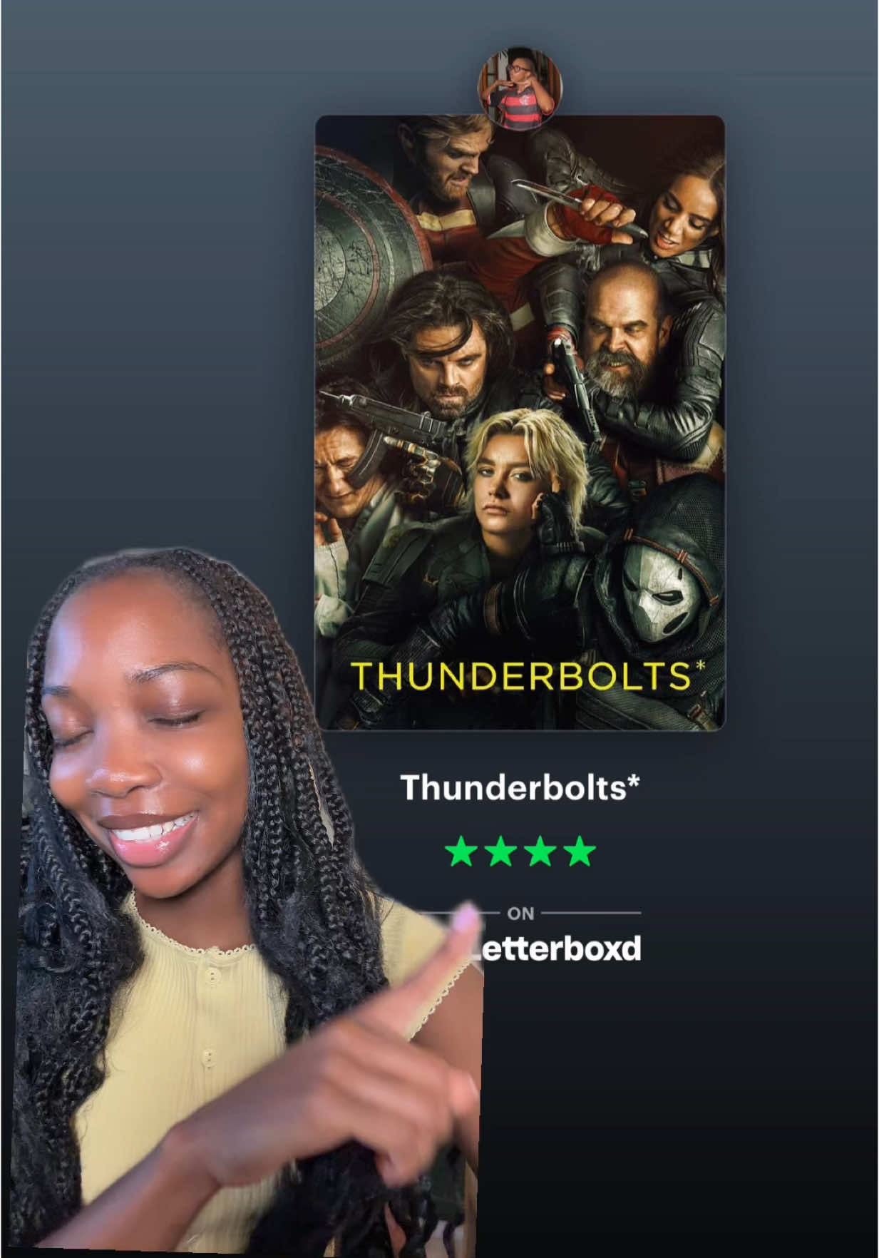 @Marvel Studios welcome back🫶🏾🫶🏾 your sign to go watch #thunderbolts #marvel #mcu #filmtok #letterboxd #moviereview #a24 