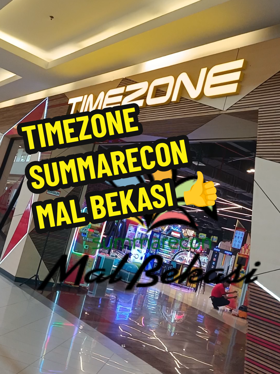 Ayoo guys kita main di Timezone @timezone_id @summareconmallbekasi   #JelajahHepi 