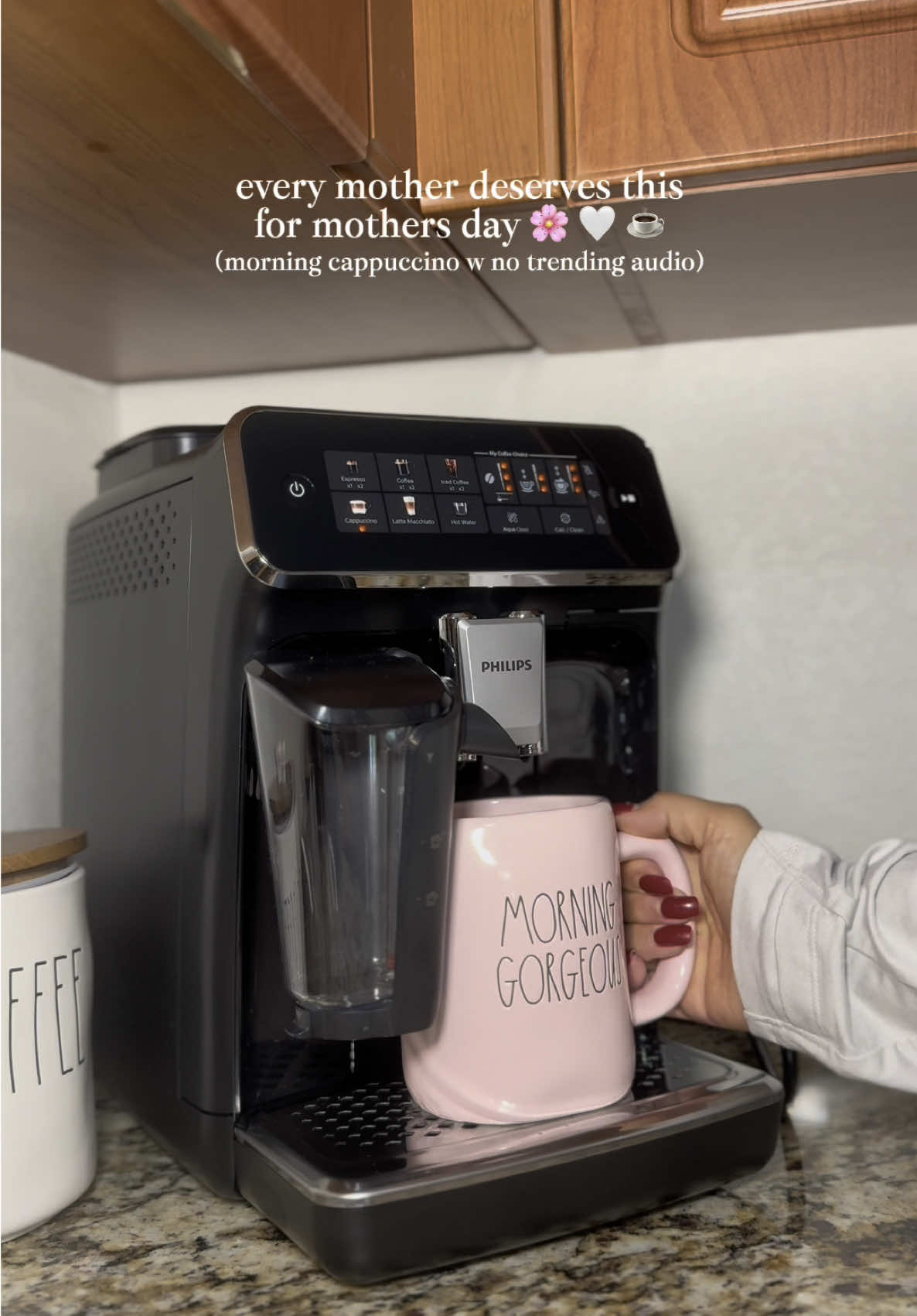 Hubby got me the Phillips 3300 lattego and safe to say I’m obsessed 🥹 I love me a good cup of coffee that tastes like it’s from a cafe  #cappucino #latte #mothersday 