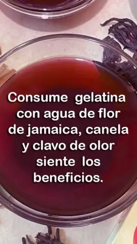 Consume la gelatina sin sabor con flor de Jamaica canela y clavo de olor y siente los beneficios  #LIVEIncentiveProgram #LIVERewards #PaidPartnership 