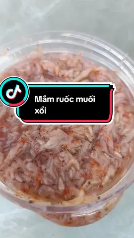 Mắm ruốc muối xổi#xuhuong 