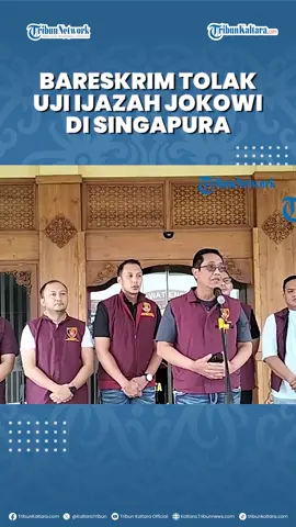 Pakar Telematika Roy Suryo ingin ijazah Joko Widodo dilakukan pengujian di laboratorium Singapura.  Menanggapi permintaan itu, Bareskrim Polri memberikan jawaban.  Ia pun menolak permintaan agar ijazah Jokowi dilakukan pengujian di luar negeri. Ia menegaskan pengujian ijazah Jokowi tidak perlu dilakukan di laboratorium Singapura.  Pasalnya, labfor Bareksrim Polri telah diakui oleh internasional, terutama terkait pengujiannya. #BareskrimPolri #RoySuryo #Ijazah #Jokowi #Pengujian #LaboratoriumSingapura