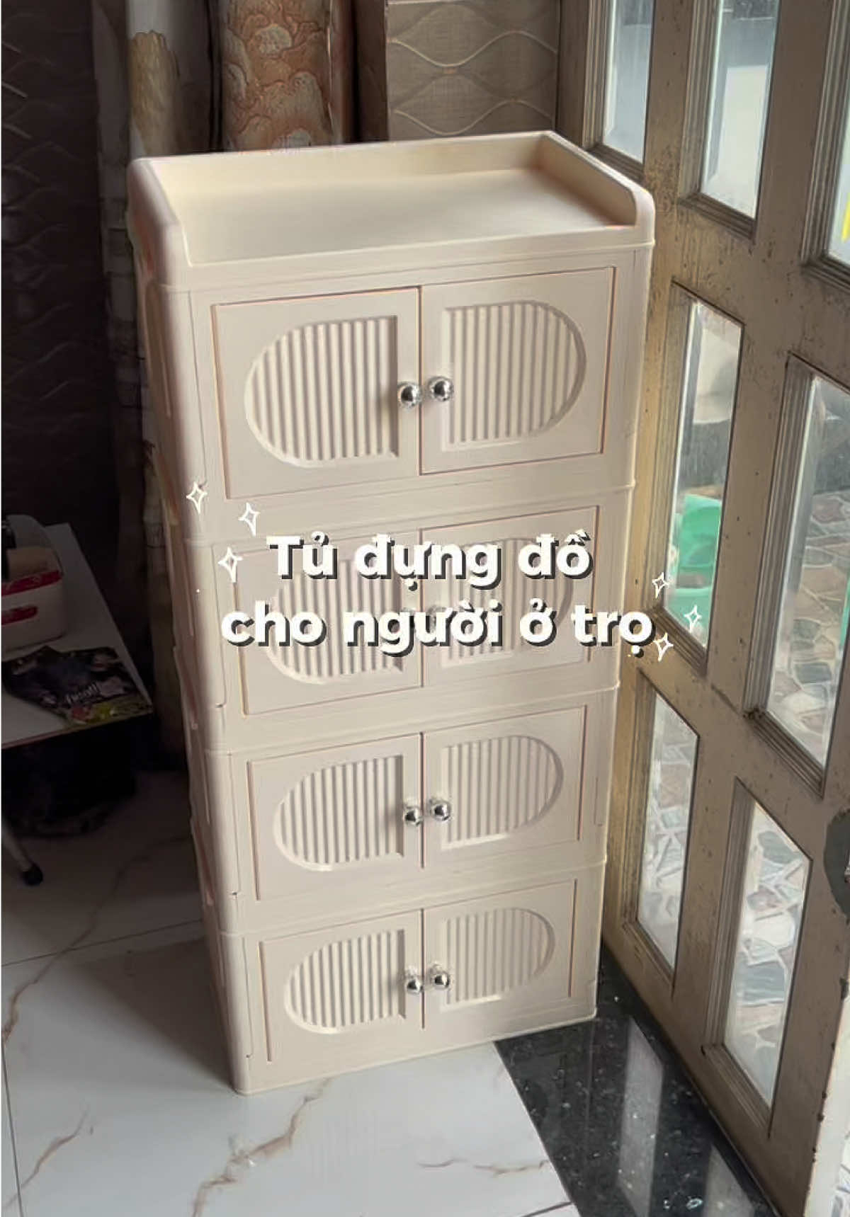Tìm được tủ nhựa lắp ráp màu xinh decor phòng trọ, giá oke lắm á mn #tudungdo #tunhua #tunhuagapgon #tủ #decorphong #decorphongtro #review #fyp #nganngungay 