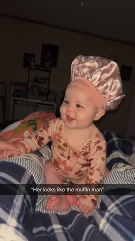 These kids of mine crack me up, even she thought it was funny 🤣🤣🤣 the muffin man? THE MUFFIN MANNNNN her Bonnet is so cute ugh gotta protect her sweet baby curls 🥰 #mom #fyp #babybonnet #themuffinman #funnykids  DISCLAIMER: YOU DO NOT HAVE MY PERMISSION TO SAVE OR REPOST THIS VIDEO ON ANY OTHER SOCIAL MEDIA. THEY ARE MINORS. STEALING MY VIDEO WILL RESULT IN LEGAL ACTION. im NOT finna play with yall. 