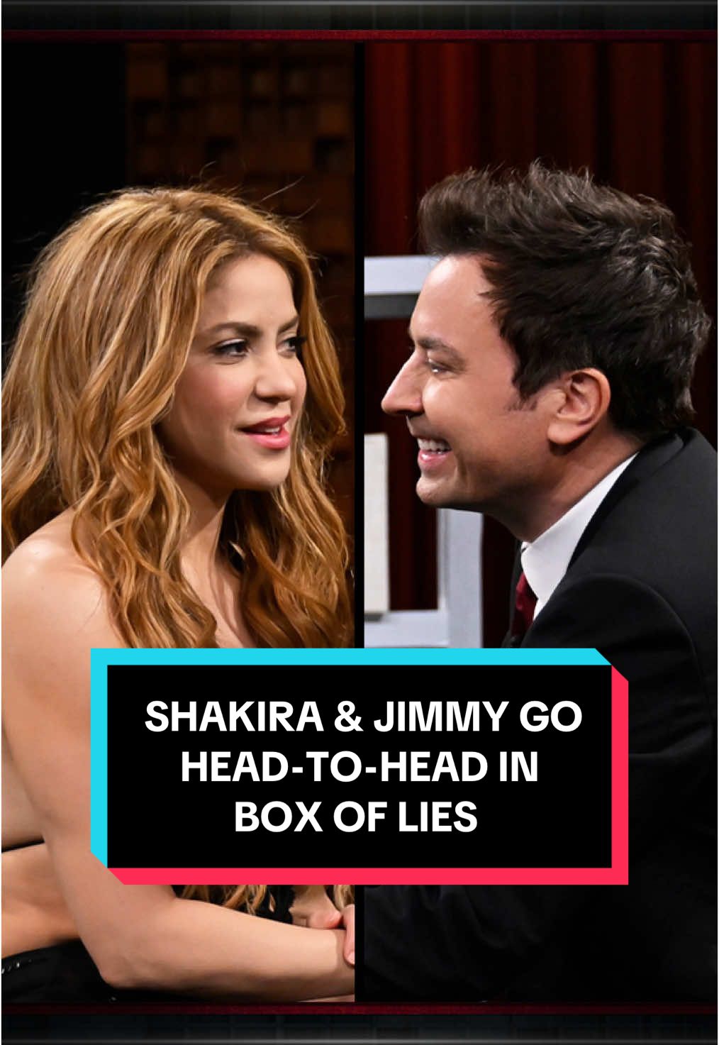 @Shakira & Jimmy go head-to-head in Box of Lies! #FallonTonight #TonightShow #Shakira #ShakiraOnFallon #JimmyFallon  