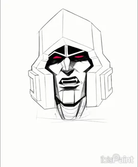 megs my beloved #digitalart #ibispaint #illustration #sketch #artistsoftiktok #arttok #speedpaint #transformers #megatron #maccadams #fypシ #fyppp 