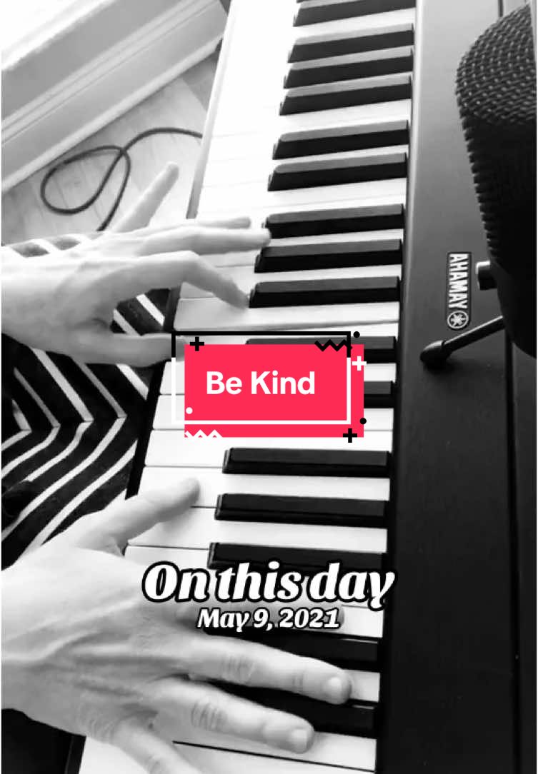 #onthisday #bekind I forget which album this is on 😂 but it’s available on all the major streaming  platforms