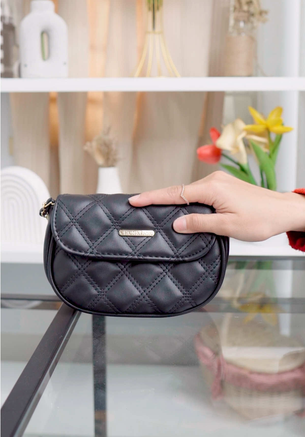 Shasha Cute Slingbag By Hon&Yan! 🖤 #Tas #Taswanita #Honyan #WIBGajian #PromoGuncang55 