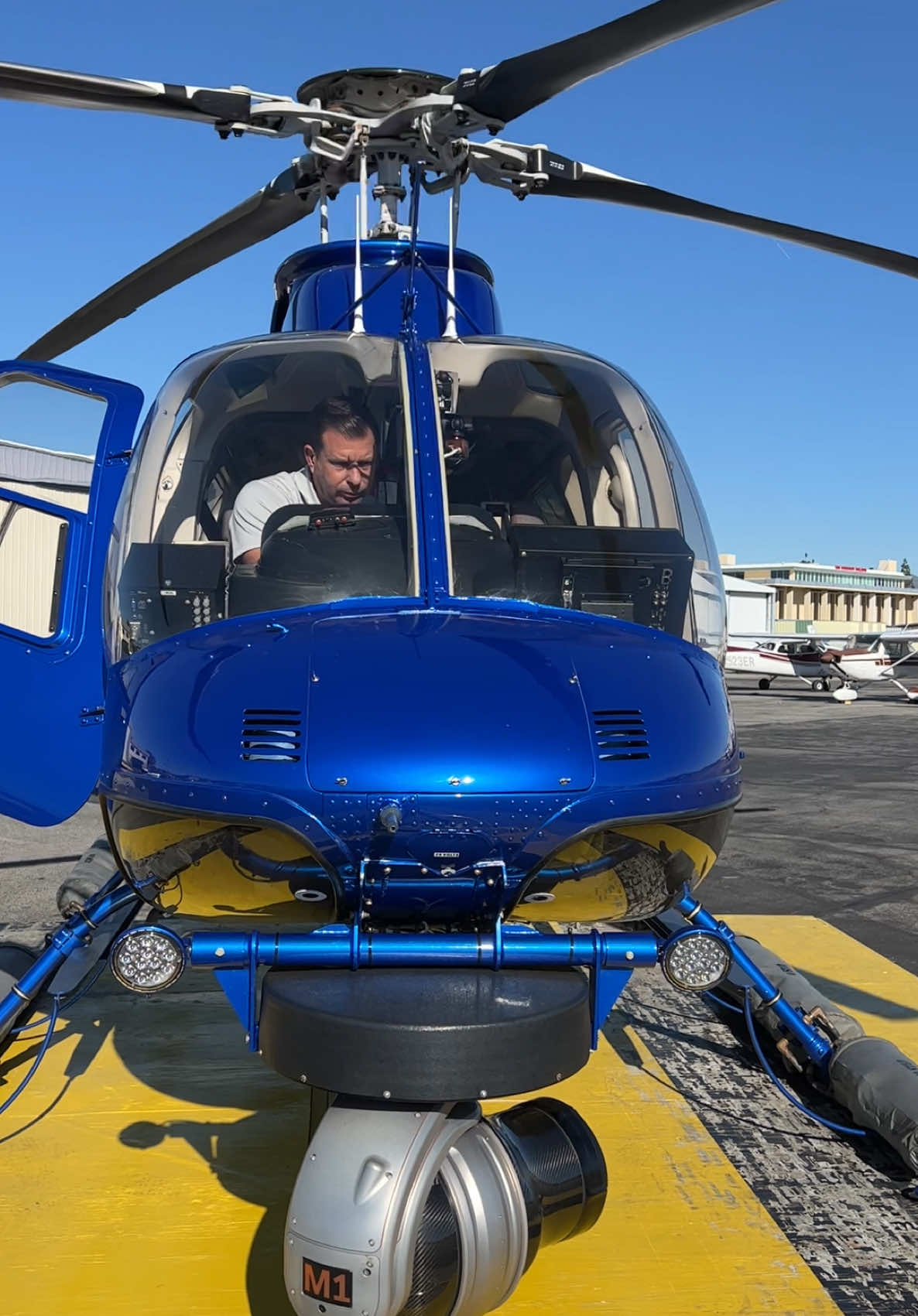 Firing up the chopper. #SkyFox 
