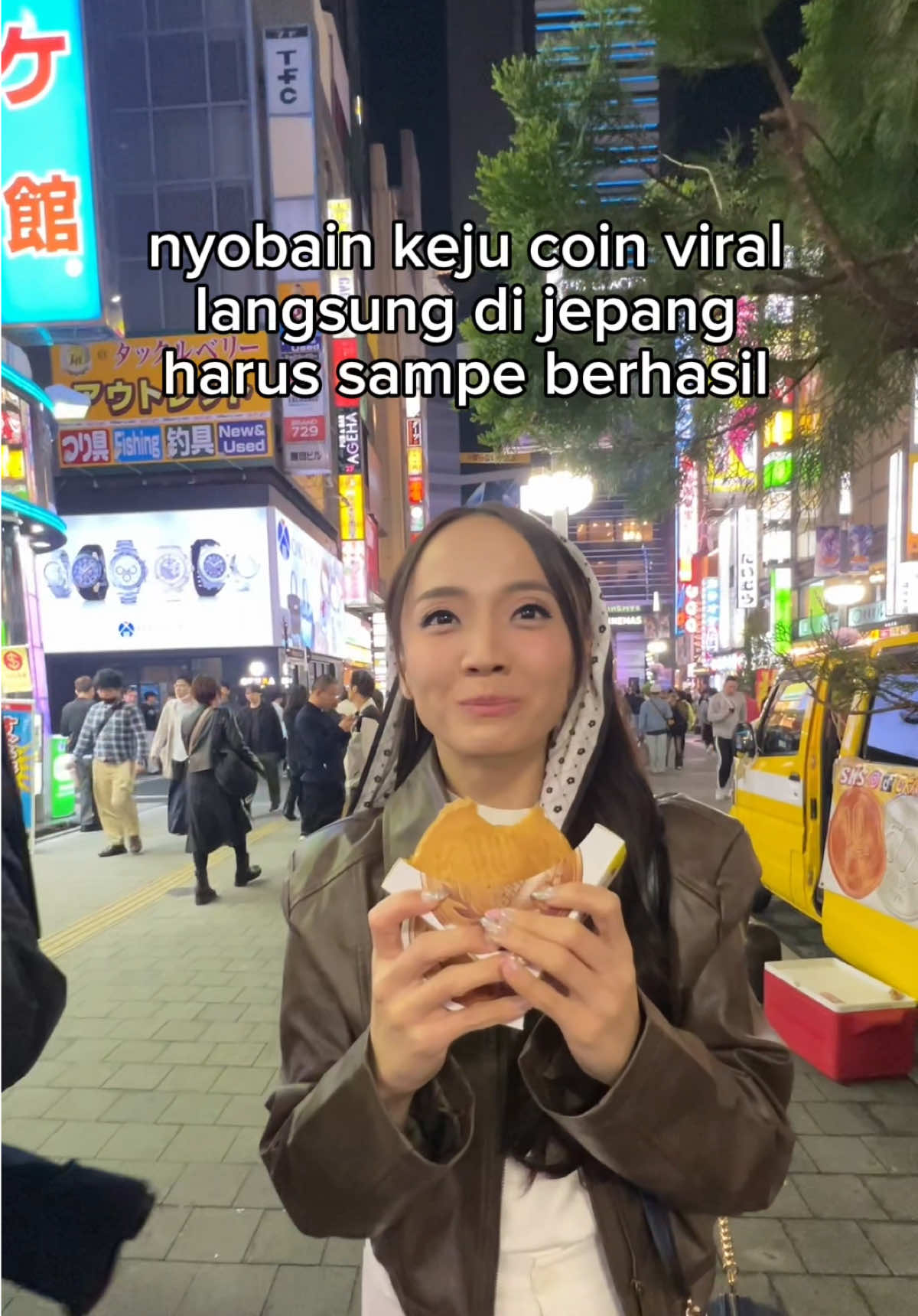 Nyobain keju coin viral langsung di jepang harus sampe berhasil! 😭🥰 
