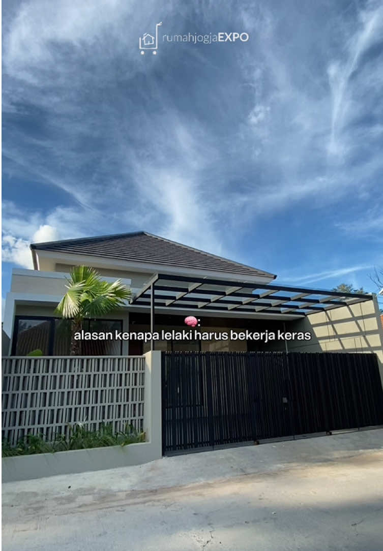 Alasan kenapa lelaki harus bekerja keras. — rumah seindah ini 🙌🏻 #rumahjogjaexpo #rumahjogja #rumahminimalismodern #rumahtropis #rumahminimalis 