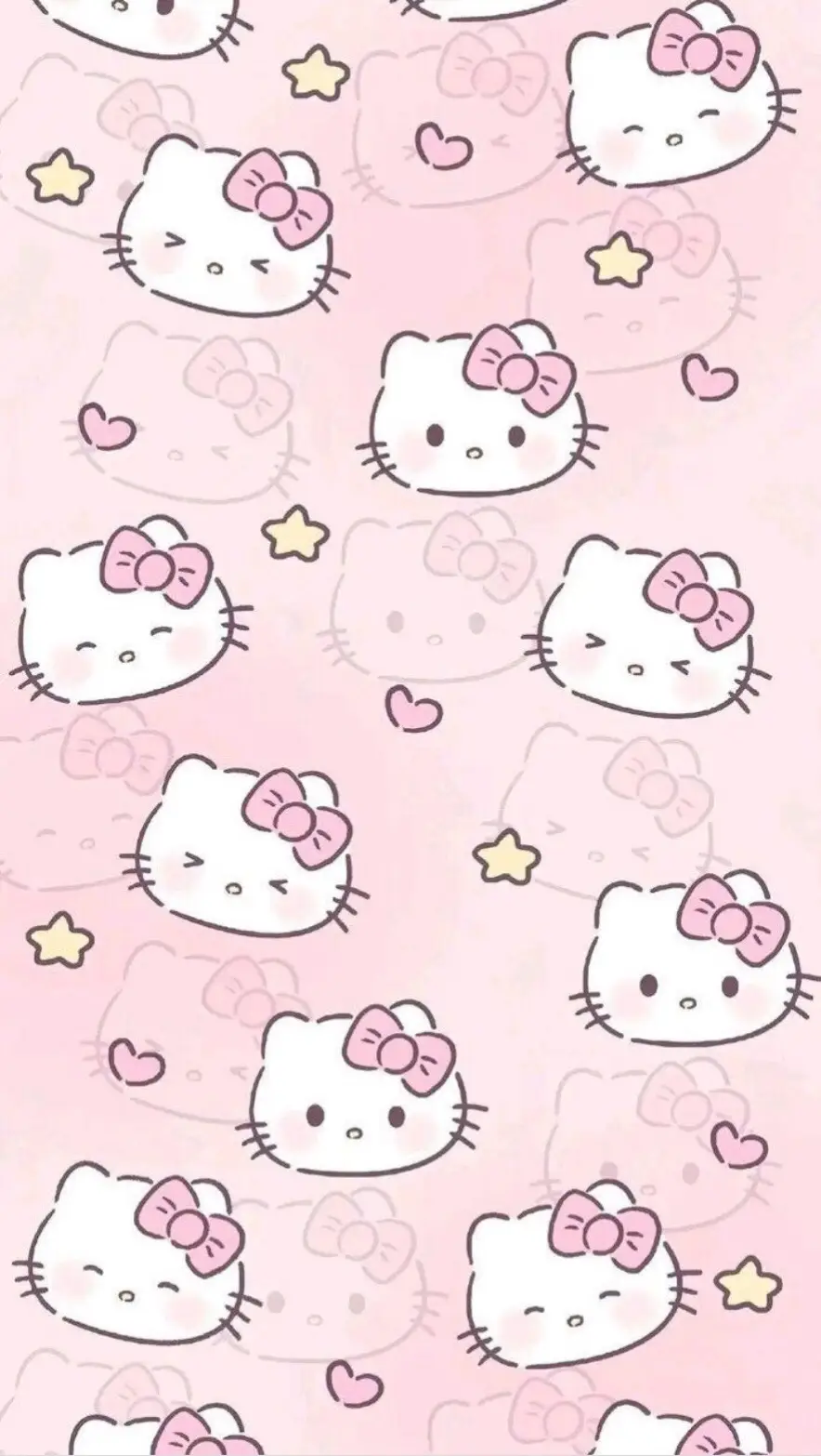 Hình nền Hello Kitty cho má nào cần nè