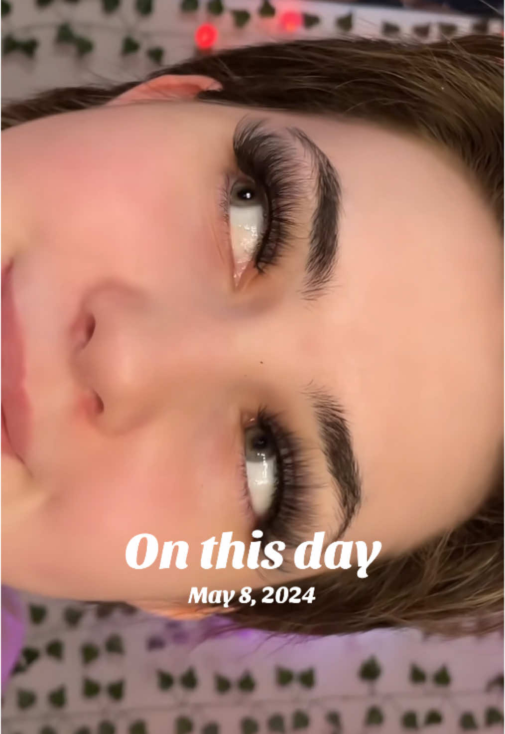 #onthisday still my favorite lashes 😩