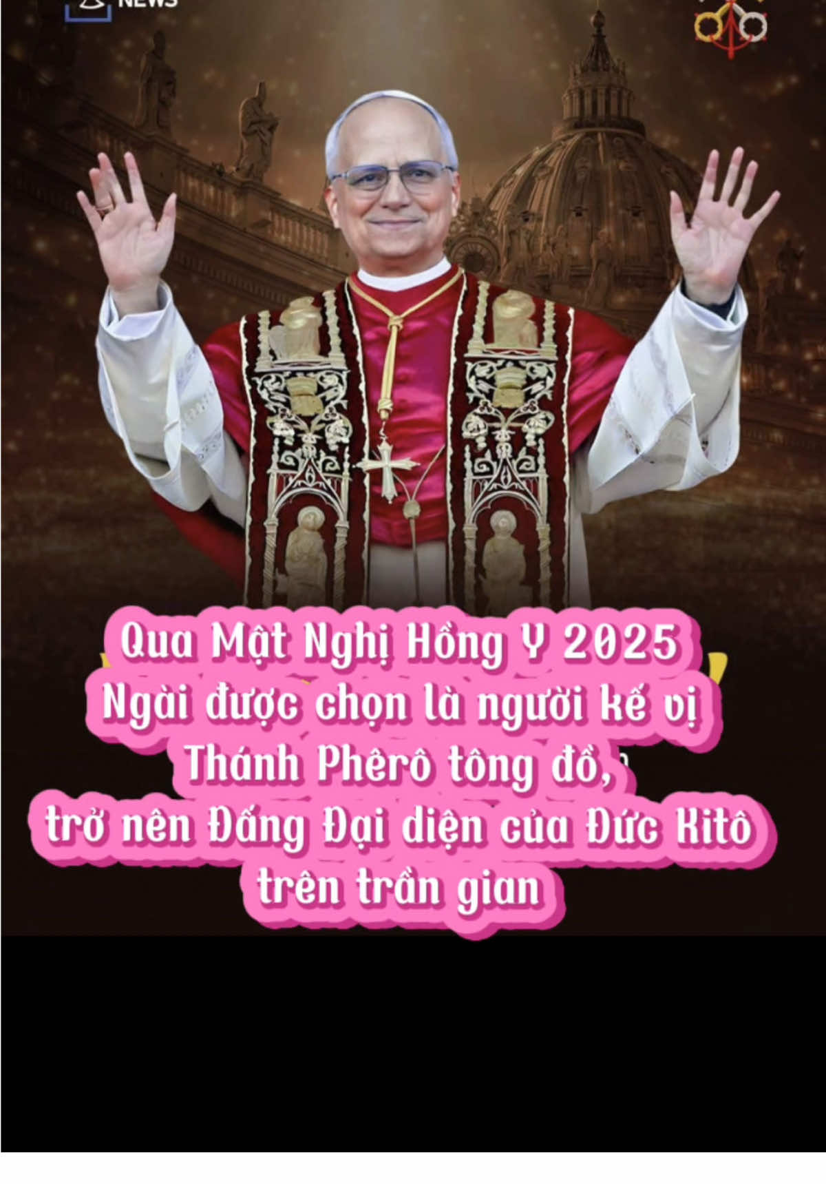 *Habemus Papam! Chào đón Đức Thánh Cha Lêô XIV – vị Giáo Hoàng mang trong mình dòng máu của ba châu lục Với trái tim dành trọn cho những người nhỏ bé và đau khổ nhất. Bạn có đang đón chờ những đổi thay mới từ Giáo hội dưới triều đại Ngài không? #habemuspapam #popeleoxiv #gocnhogiesu #conggiao #vatican 