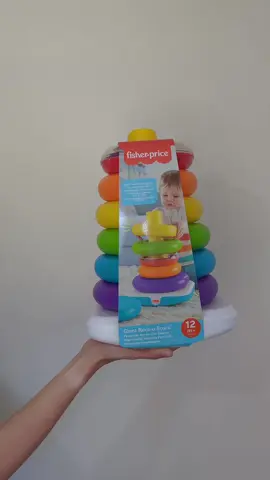 Classic play, supersized! Stack up the fun with the Fisher-Price Giant Rock-a-Stack — now in our TikTok Shop 🛍️ #tiktokshop #kidstoys #fisherprice 