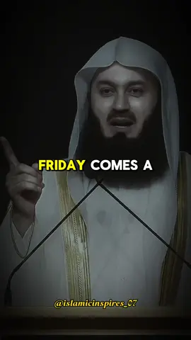 Friday most blessings day... #friday #motivaional #motivation #islamic #muftimenk #inspirational #menkspeech 