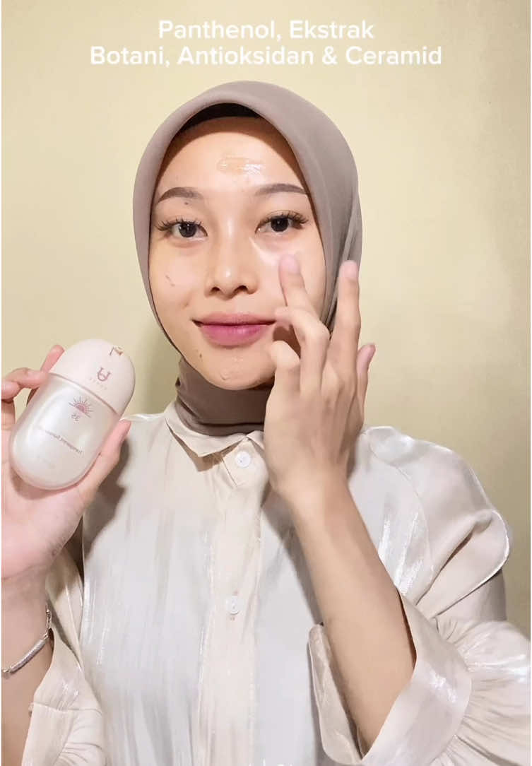 berasa ga pake sunscreen ✨🤏🏻#sunscreen @Lueve Beaute #leuve #transparansunscreen 