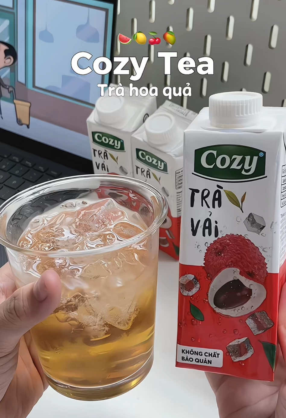Trà hoa quat Cozy Tea ❤️ #trahoaquacozy #cozytea #trahoaqua #uongngonmoingay 