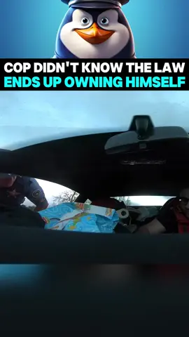 Cop didn't know the Law Ends up owning himself