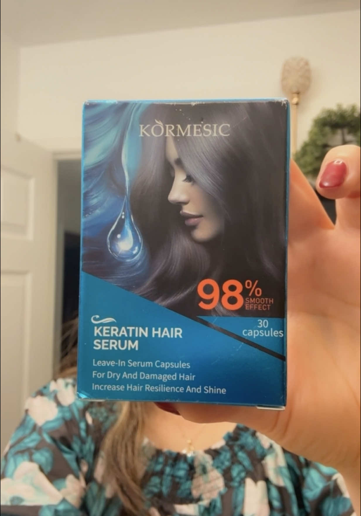 ✨ Flash Sale Alert! ✨ Achieve stunning hair with KORMESIC Keratin Hair Serum! 🌟 Experience 98% deep hydration for smooth and sleek locks with our 30 capsules pack, now just $9.99 (regularly $21.99)! 💧💁‍♀️ Packed with argan, macadamia, and avocado oils, plus vitamins for an anti-frizz boost—perfect for radiant hair! Ends soon! ⏰ 💖 4.5 ⭐ (116 reviews) | 710 sold #HairCare #KeratinSerum #DeepHydration #SmoothHair #AntiFrizz #HairVitamins #FlashSale #HealthyHair #BeautyDeals #shopnow 