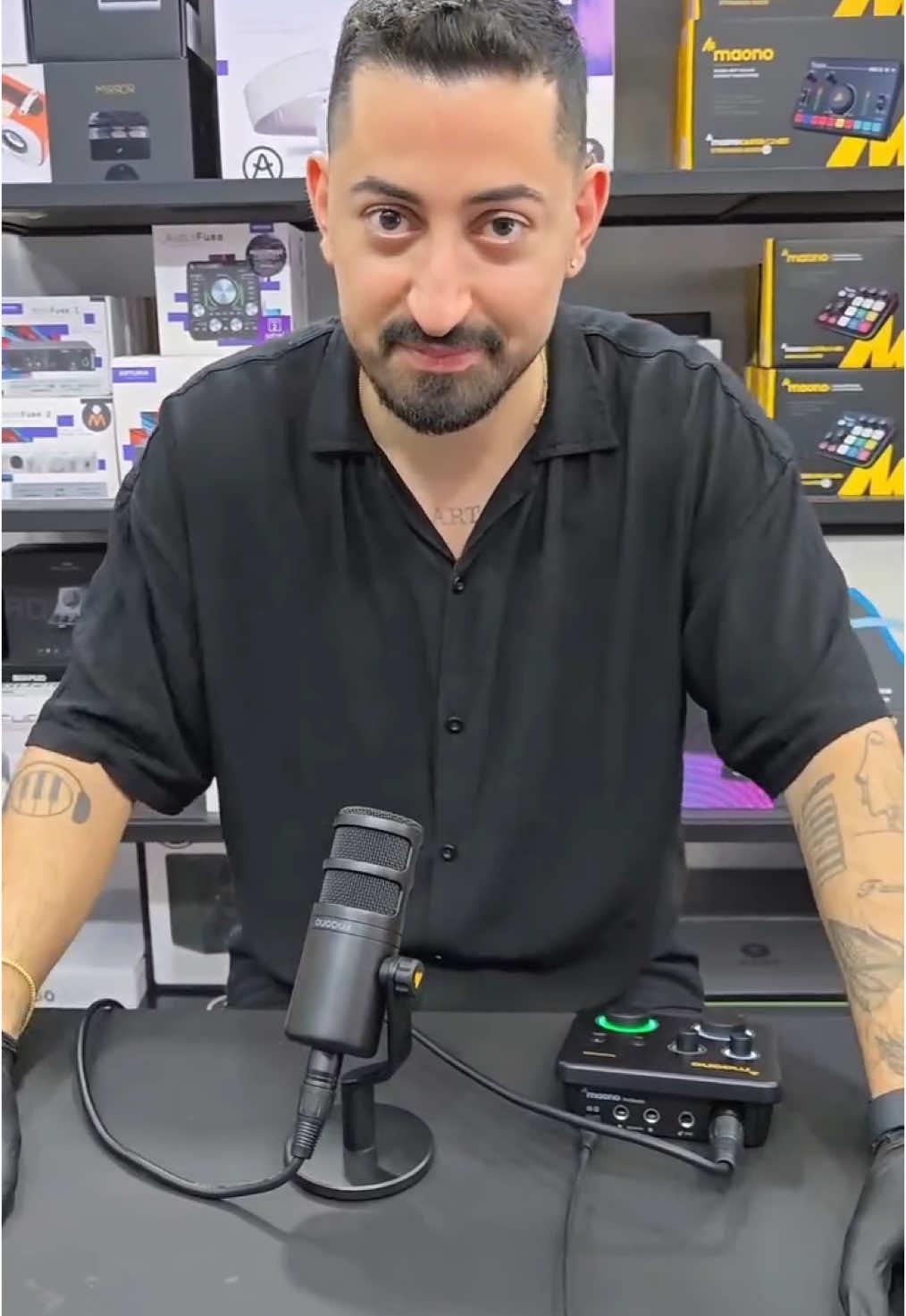 Maono PD100 60 usd Official distributor for maono in Lebanon #maonolebanon #maono #podcastlebanon #podcast #microphone