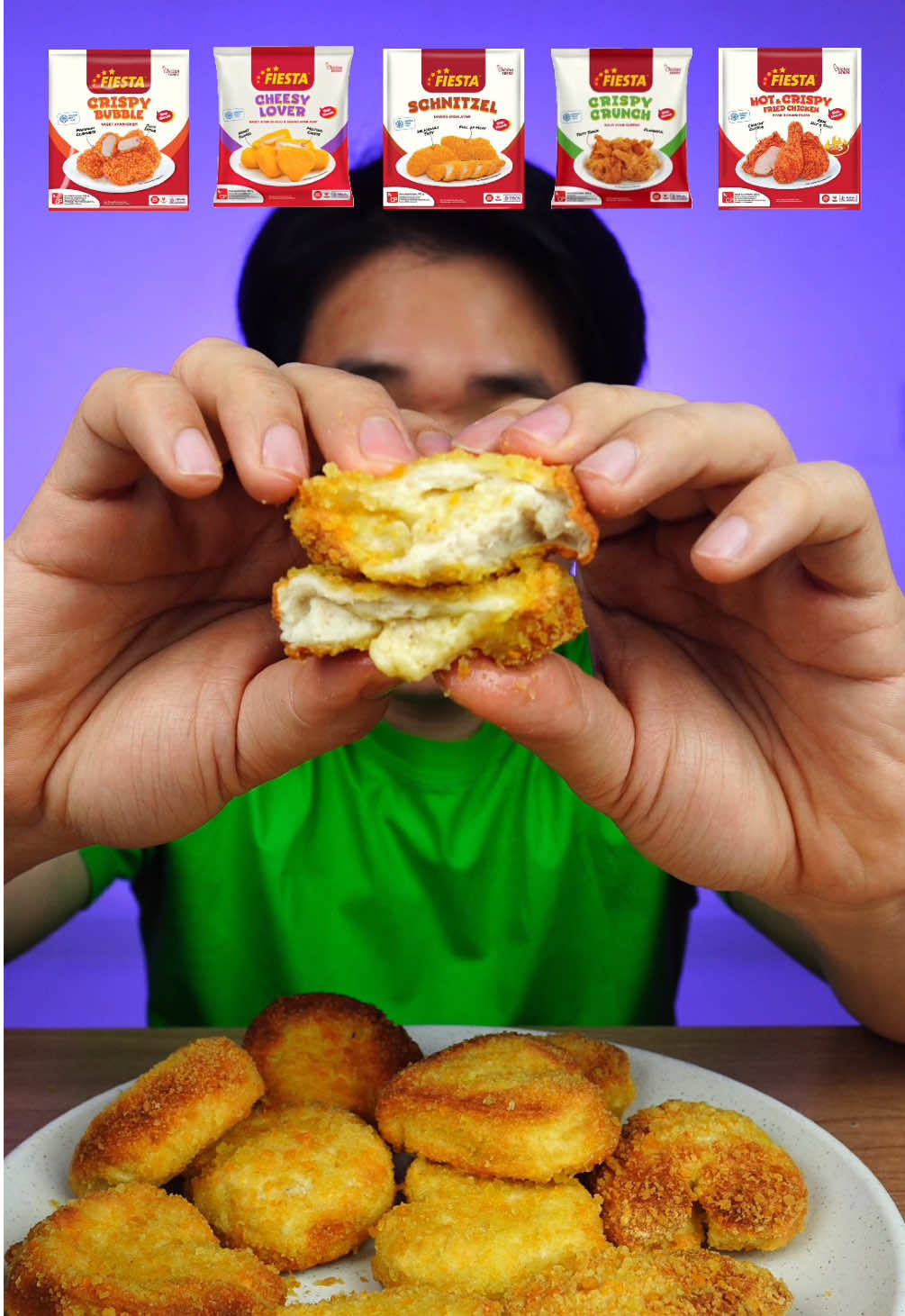MAKN SERBA FIESTA #asmr #mukbang