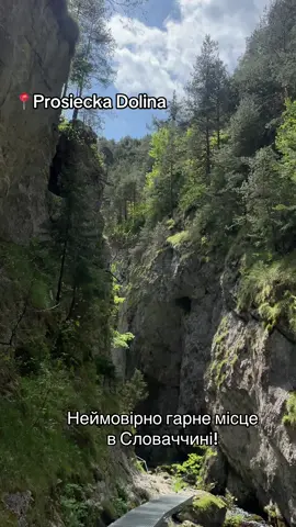 Хто вже відвідував це місце? Пишіть в коментарях!⛰️ #словаччина #природасловаччини #naturevibes #slovakiabeauty #українцівсловаччині #українцізакордоном #prosieckadolina #fyp #братислава #нітра #подорожсловаччина #подорожі 