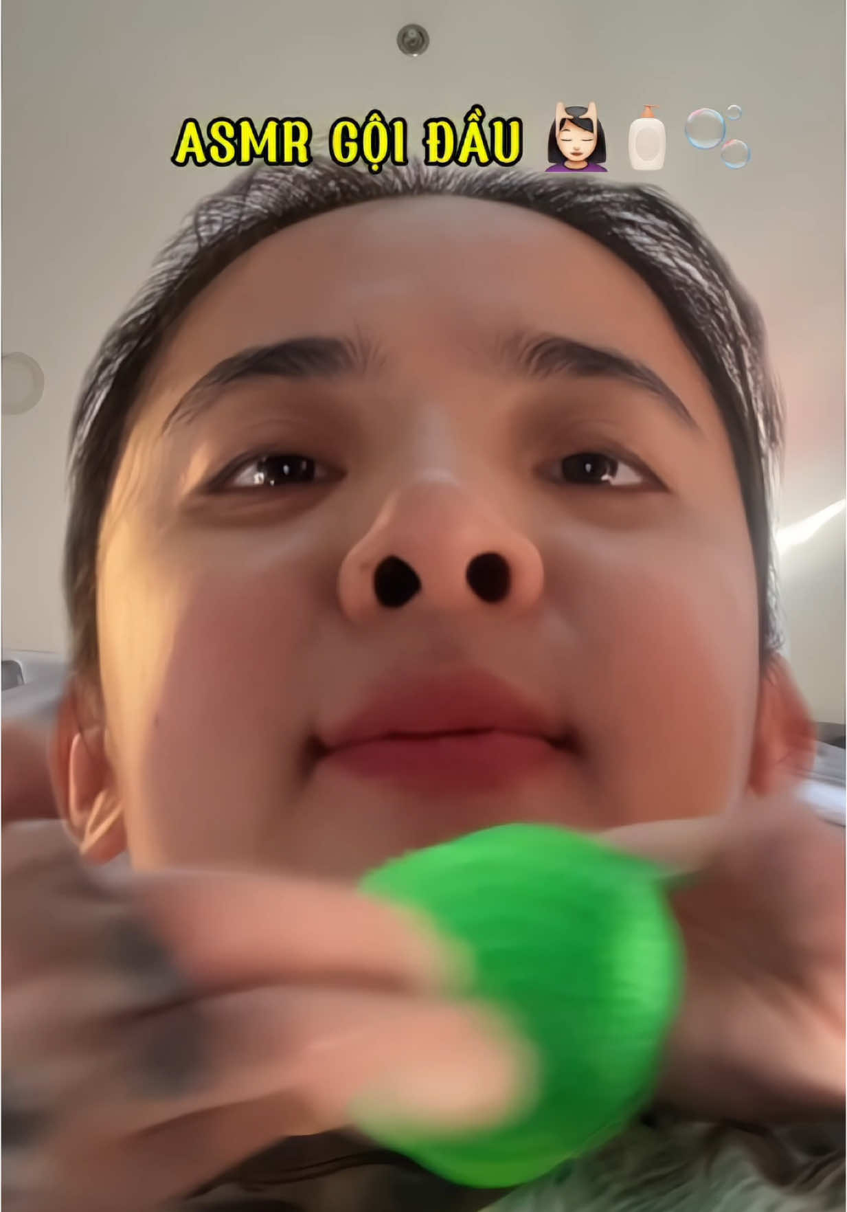 POV: Bạn đang được gội đầu thư giãn sau khi lướt Tóp Tóp quá nhiều 😌😪