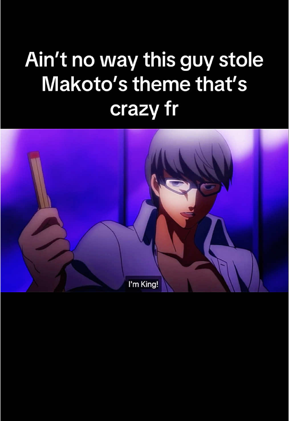 No way Narukami stole my goats theme like that #persona #persona3 #persona3fes #persona3reload #persona3portable #persona5 #persona5royal #persona5x #persona4 #persona4golden #persona4dancingallnight #persona4arenaultimax #yunarukami #makotoyuki 